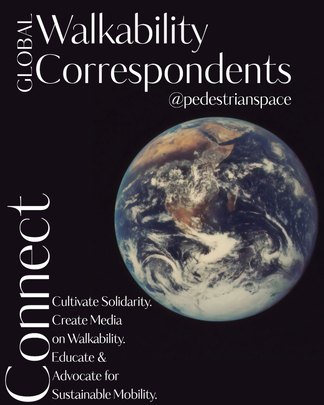 SHARE-North Mobility pyramid - Pedestrian Space