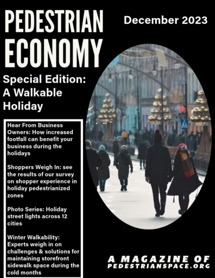 Pedestrian Economy - Pedestrian Space